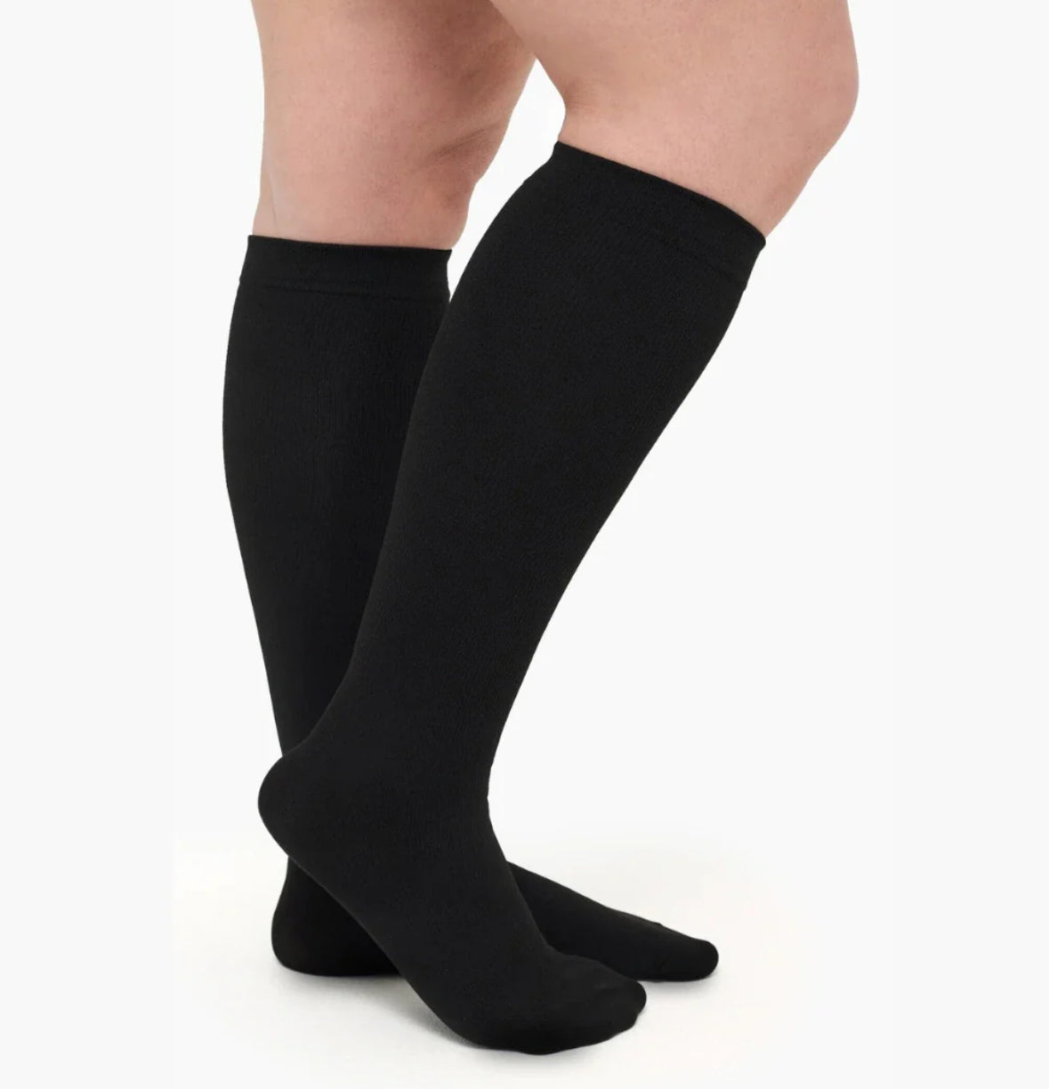 Wide-Calf Compression Socks