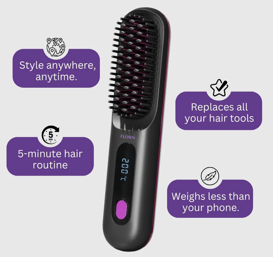 Cordless Straightening Brush