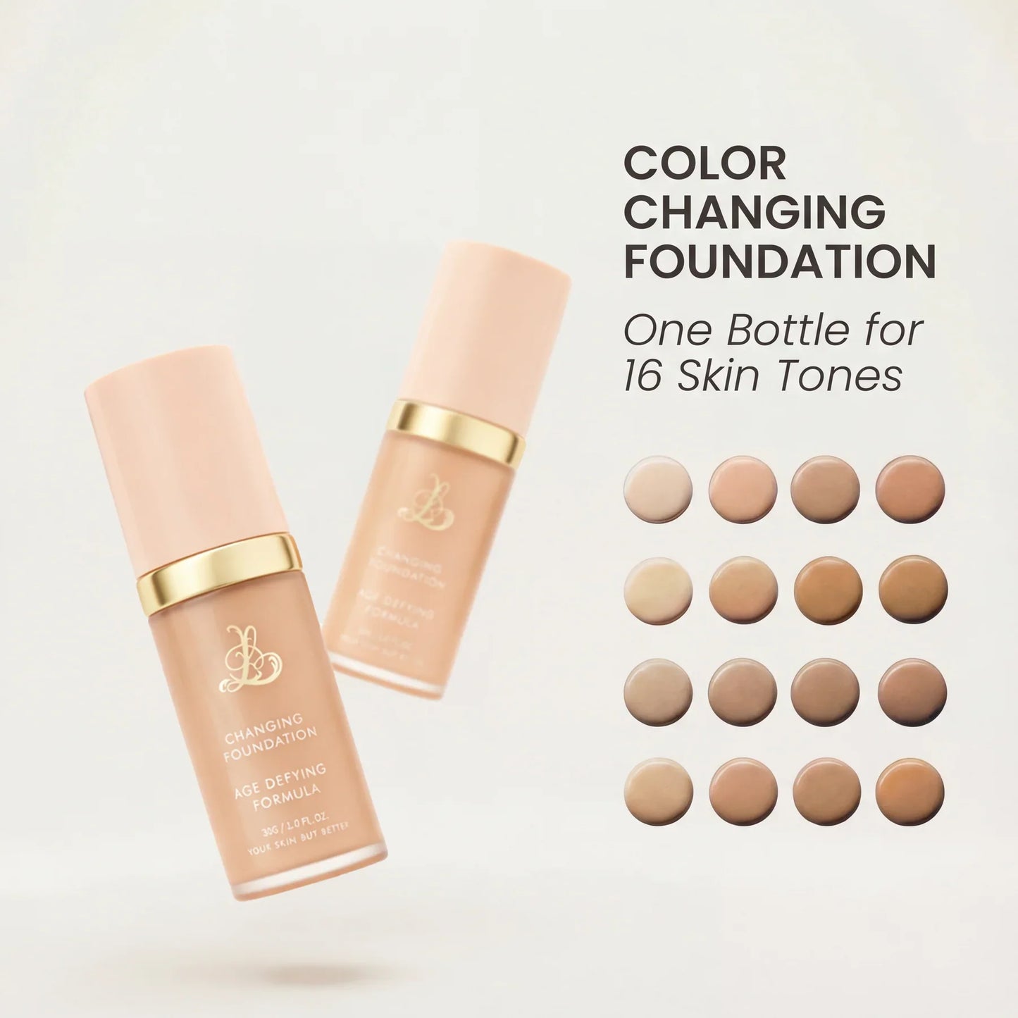 Colour-Changing Foundation 4-in-1
