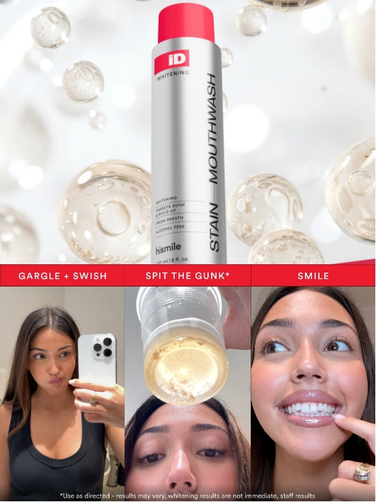 Whitening mouthwash lifestyle