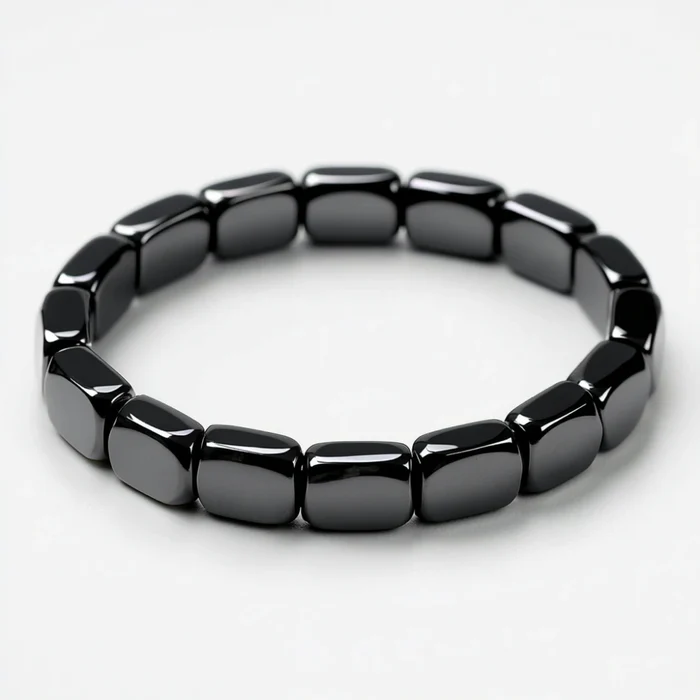 Hematite Bead Bracelet