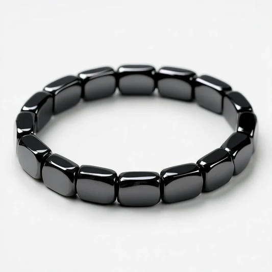 Hematite Bead Bracelet