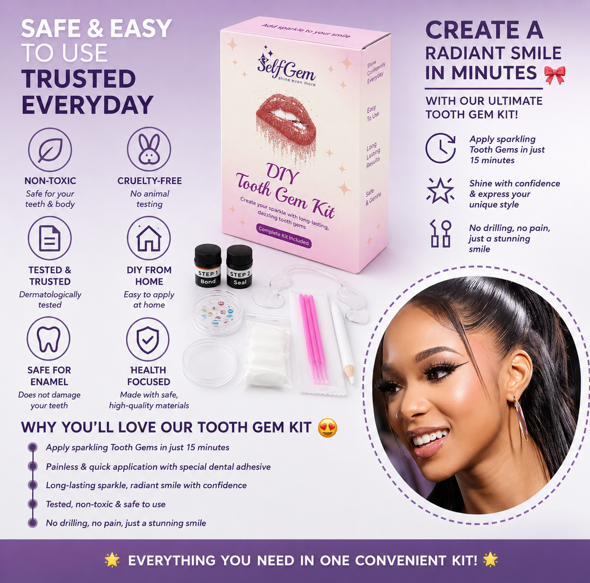 DIY Tooth Gem Kit