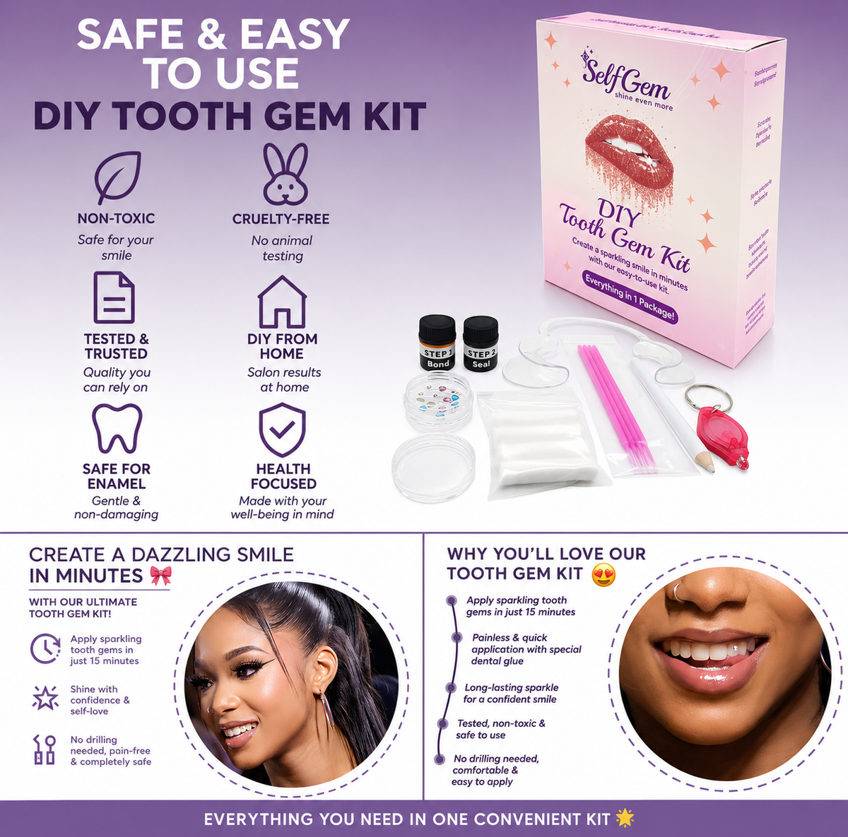 DIY Tooth Gem Kit