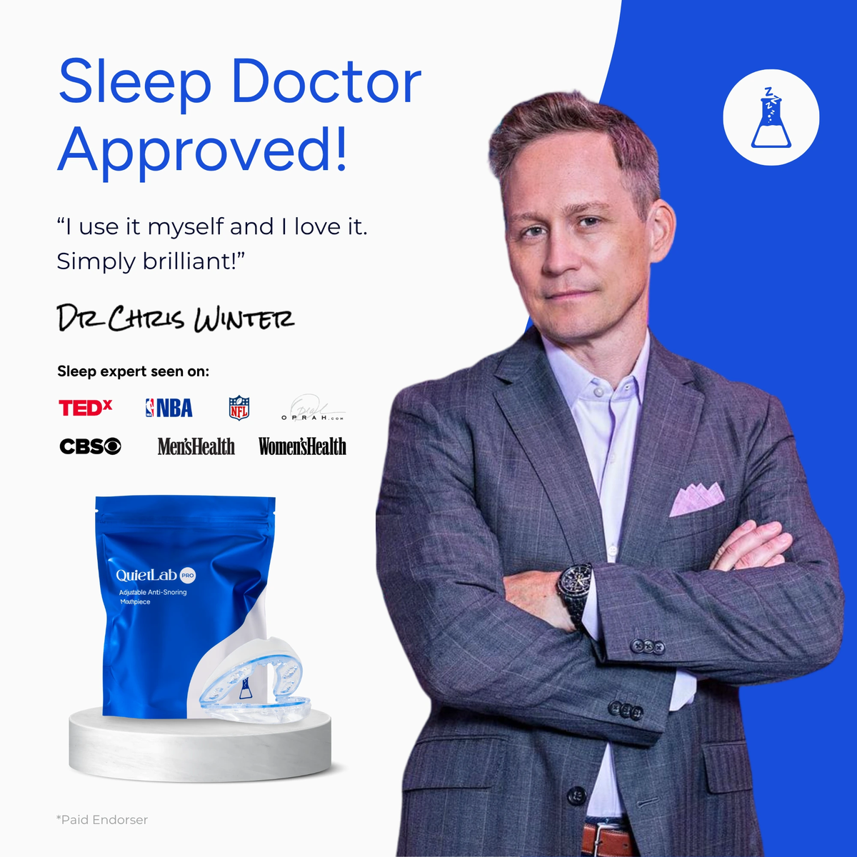Adjustable Anti-Snoring Mouthpiece