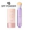 Summer Skin Set, CC Serum and SPF 30 Setting Powder